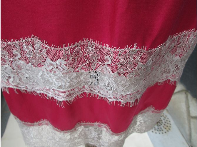 Twin Set Barbieri Kleider Pink - vue 5