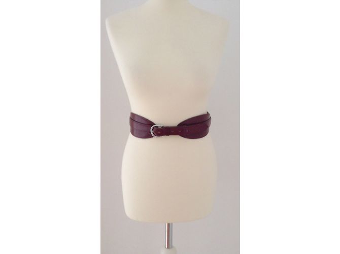 Hermès Gürtel Bordeaux - Ansicht 3