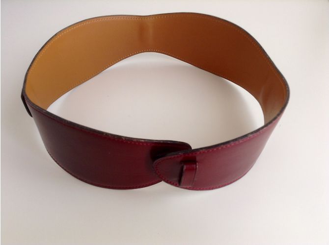 Hermès Gürtel Bordeaux - Ansicht 5