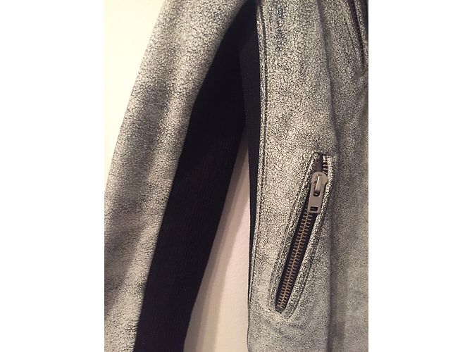 Iro Pero Lederjacke aus Lammleder grau - Ansicht 6
