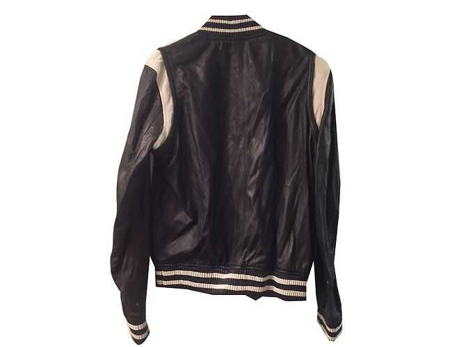 Iro Lederjacke Perfecto aus Lammleder Schwarz - Ansicht 2