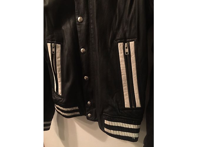 Iro Lederjacke Perfecto aus Lammleder Schwarz - Ansicht 5