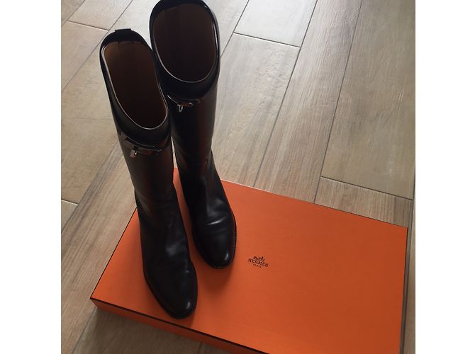 Hermès Boots Black - view 2
