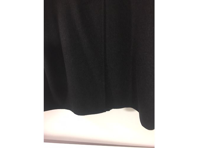 Autre Marque Abrigo oversize de cachemira gris antracita - vista 5