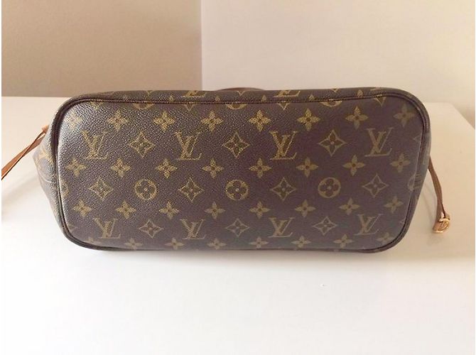 Neverfull Louis Vuitton Handtasche Braun - Ansicht 5