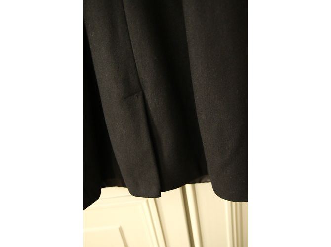 Autre Marque Black wool and polyester coat - view 9