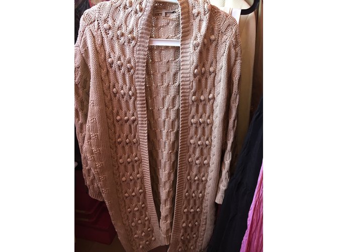 Gerard Darel Strickweste aus Baumwolle Beige - Ansicht 2
