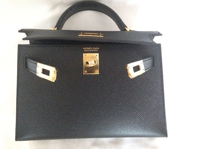 Hermès Kelly II Mini Nero - vista 5