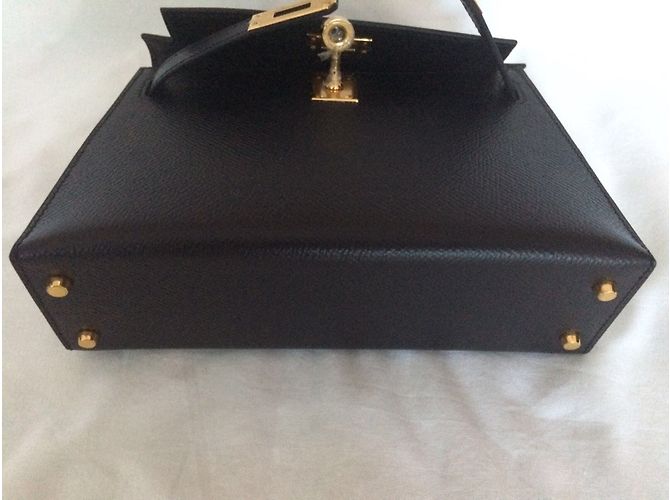 Hermès Kelly II Mini Nero - vista 8