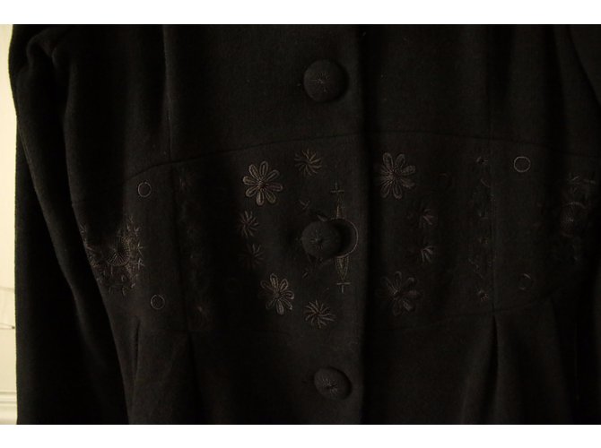 Rene Derhy Abrigos, Ropa de calle Negro - vista 6