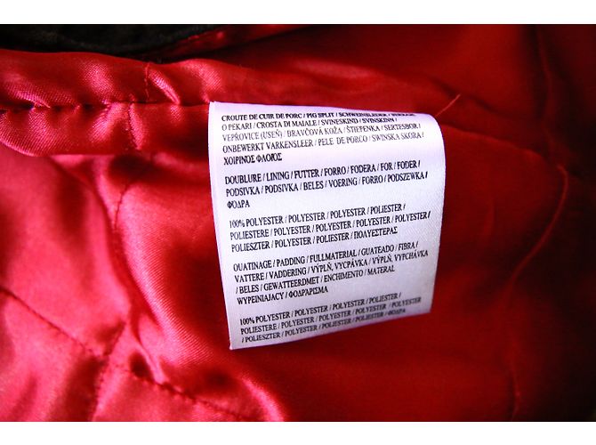 Chaqueta Oakwood marrón oscuro de piel de cabra con cinturón - vista 7