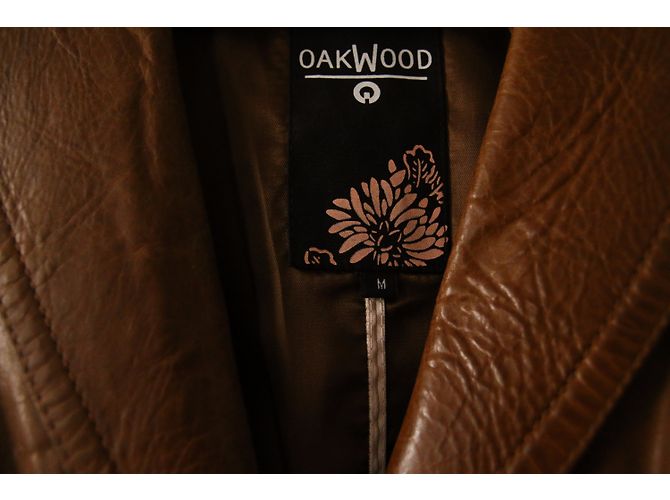 Oakwood Lederjacke braun - Ansicht 3