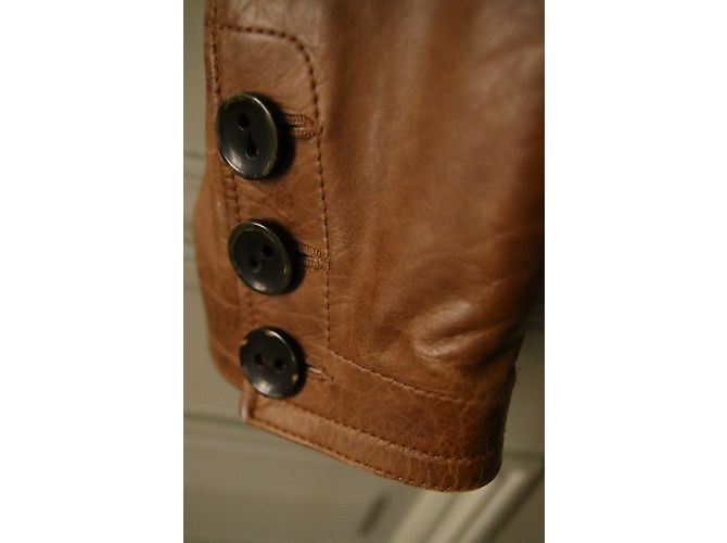 Oakwood Lederjacke braun - Ansicht 4
