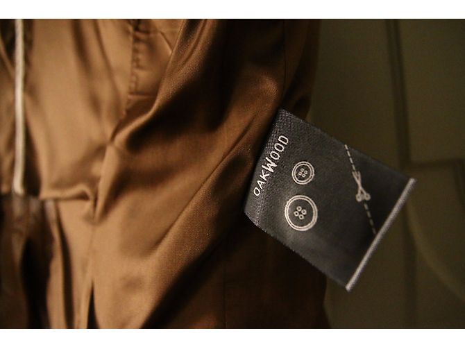 Oakwood Lederjacke braun - Ansicht 9