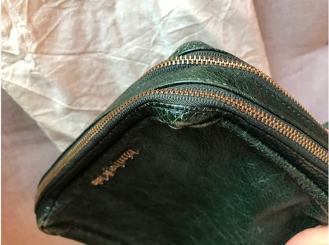 Bolso bandolera Bimba & Lola de piel verde dorado Verde oliva - vista 4