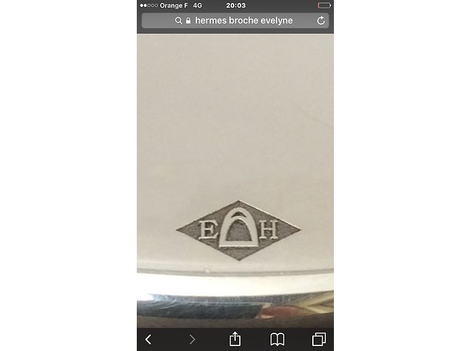 Hermès Pins & Broschen Silber - Ansicht 4