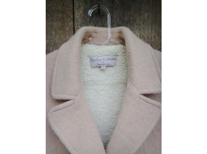 Abrigo rosa de lana Paul & Joe Sister Talla 36 - vista 4