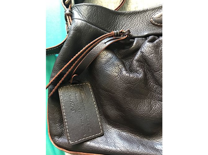 Borsa Lancel Super Angelina Lifestyle Marrone Scuro Pelle - vista 7