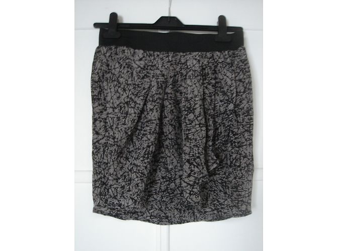 Falda de seda By Zoe Gris - vista 3