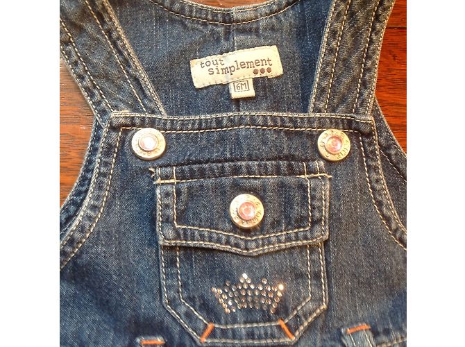 Autre Marque Blaues Jeanskleid 6 Monate - Ansicht 2