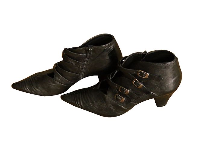 Autre Marque Botines HEYRAUD de cuero negro - vista 2