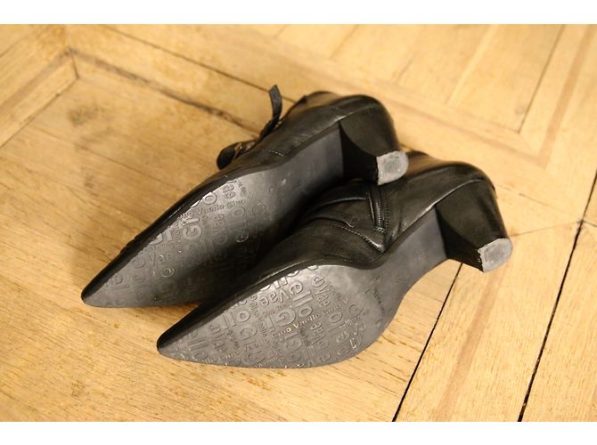 Autre Marque Botines HEYRAUD de cuero negro - vista 6