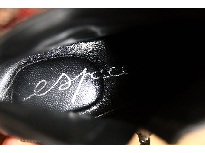 Autre Marque Botines ESPACE de cuero negro - vista 13