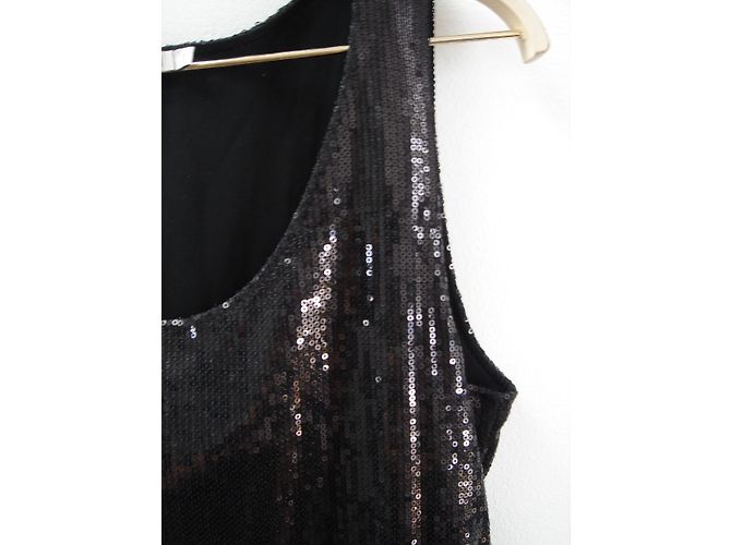 KOOKAÏ Paillettenkleid Schwarz - Ansicht 5
