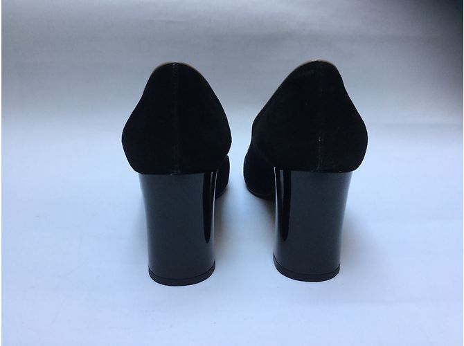 Louis Vuitton Pumps Schwarz Hirschleder - Ansicht 4