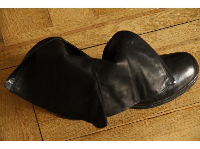 Botines Minelli de cuero negro Talla 38 - vista 11