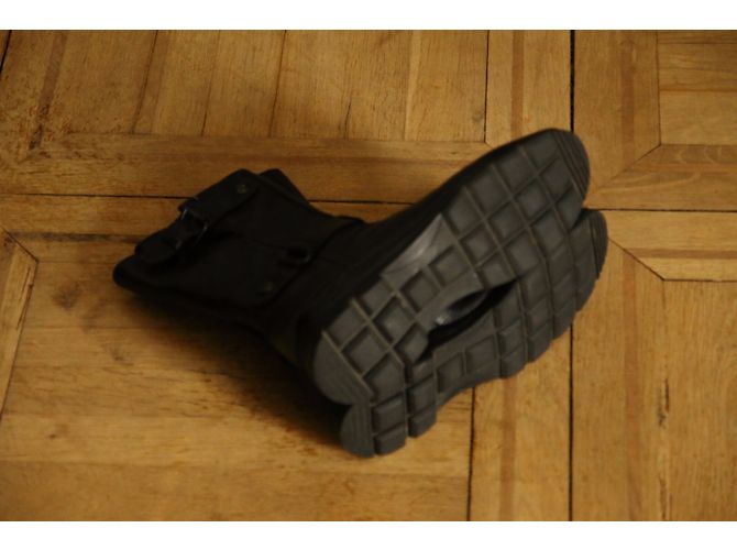 Botines Minelli de cuero negro Talla 38 - vista 9