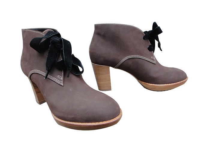 Botines Paul Smith Joril Marrón Oscuro Piel de Ciervo - vista 2