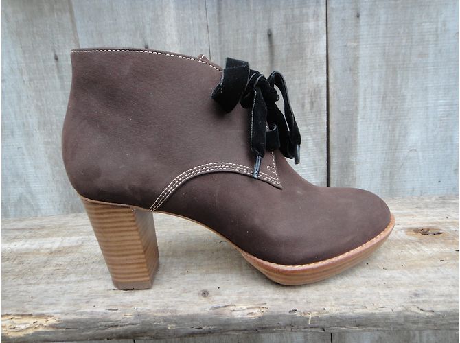 Botines Paul Smith Joril Marrón Oscuro Piel de Ciervo - vista 3