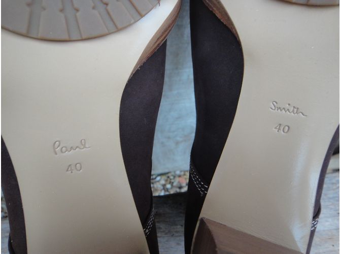 Botines Paul Smith Joril Marrón Oscuro Piel de Ciervo - vista 8