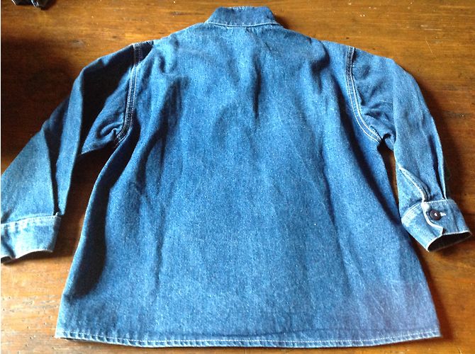 Autre Marque Veste en jean bleue avec broderie garçon 4 ans - vue 4