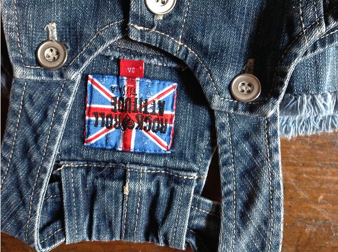 Autre Marque Rock&Roll Jeanskleid Blau 94cm - Ansicht 3