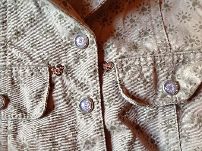 Autre Marque Toutcomptefait Mädchen Kleid Beige - Ansicht 2