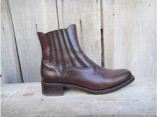 Botines Chelsea de piel marrón Paraboot Castaño - vista 4
