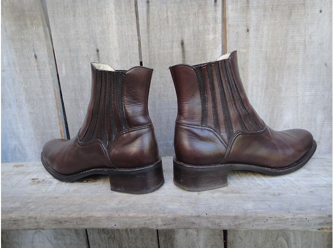 Botines Chelsea de piel marrón Paraboot Castaño - vista 7