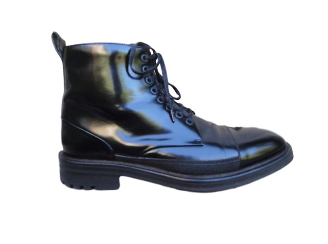 Kenzo Black Patent Leather Boots - view 2