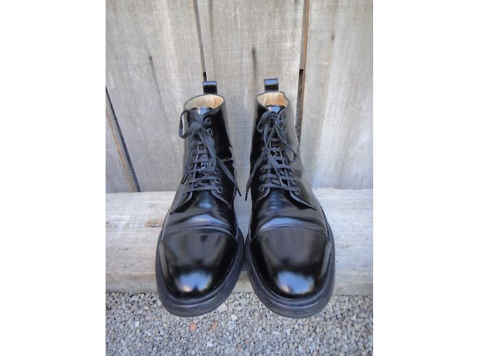 Kenzo Black Patent Leather Boots - view 6