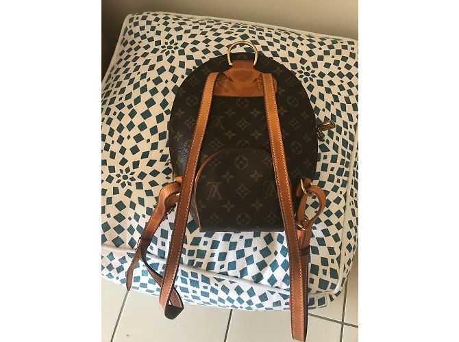 Ellipse Louis Vuitton Mochilas Castaño - vista 8