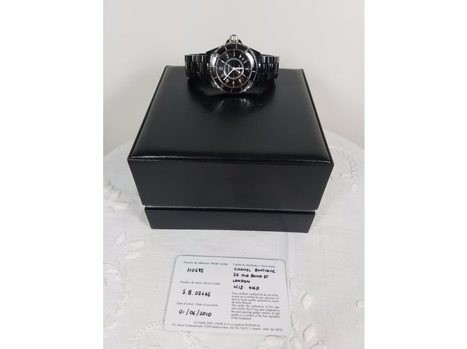 Chanel Feine Uhren Schwarz - Ansicht 4