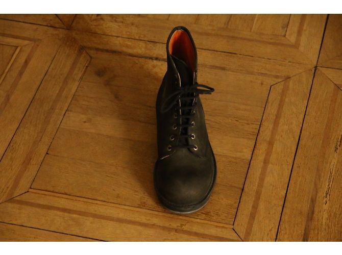 Autre Marque John COOPER Black Leather Boots 41 - view 4