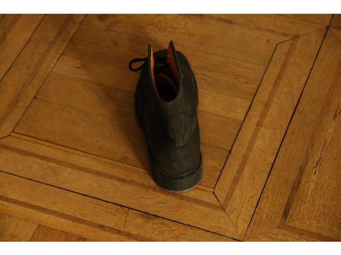 Autre Marque John COOPER Black Leather Boots 41 - view 6