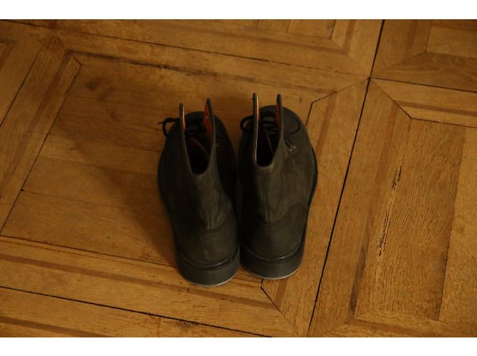 Autre Marque John COOPER Black Leather Boots 41 - view 7