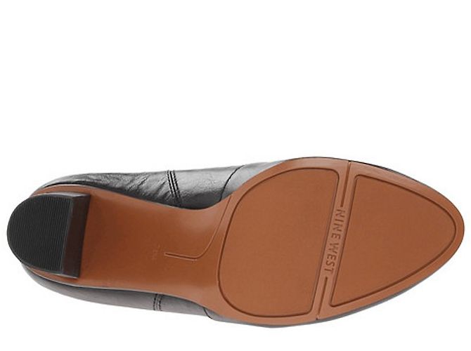 Stivaletti Nine West in pelle nera Nero - vista 7