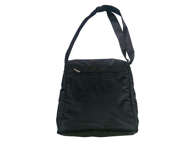 Borsa a valigetta Eres in pelle nera da uomo Nero - vista 2