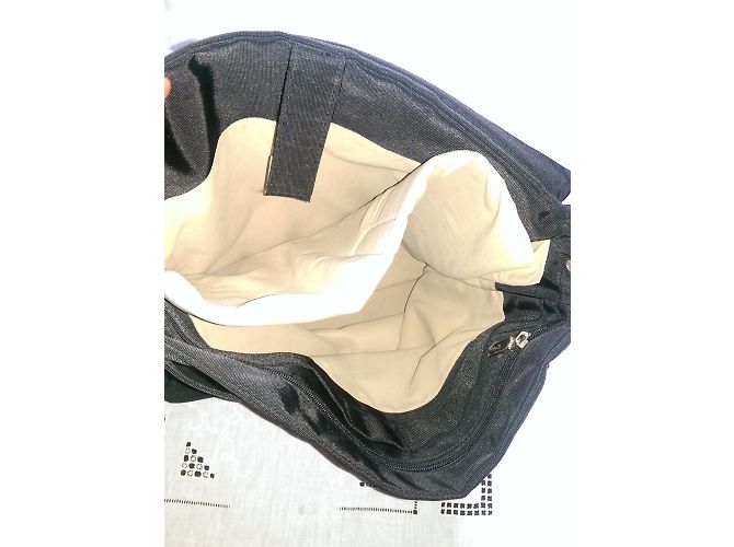 Borsa a valigetta Eres in pelle nera da uomo Nero - vista 6