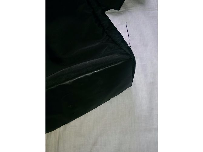 Borsa a valigetta Eres in pelle nera da uomo Nero - vista 7